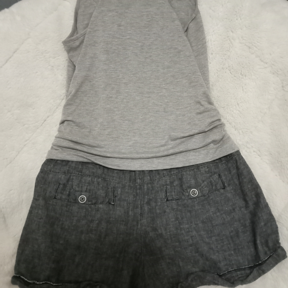 Gray Romper - Picture 2 of 2